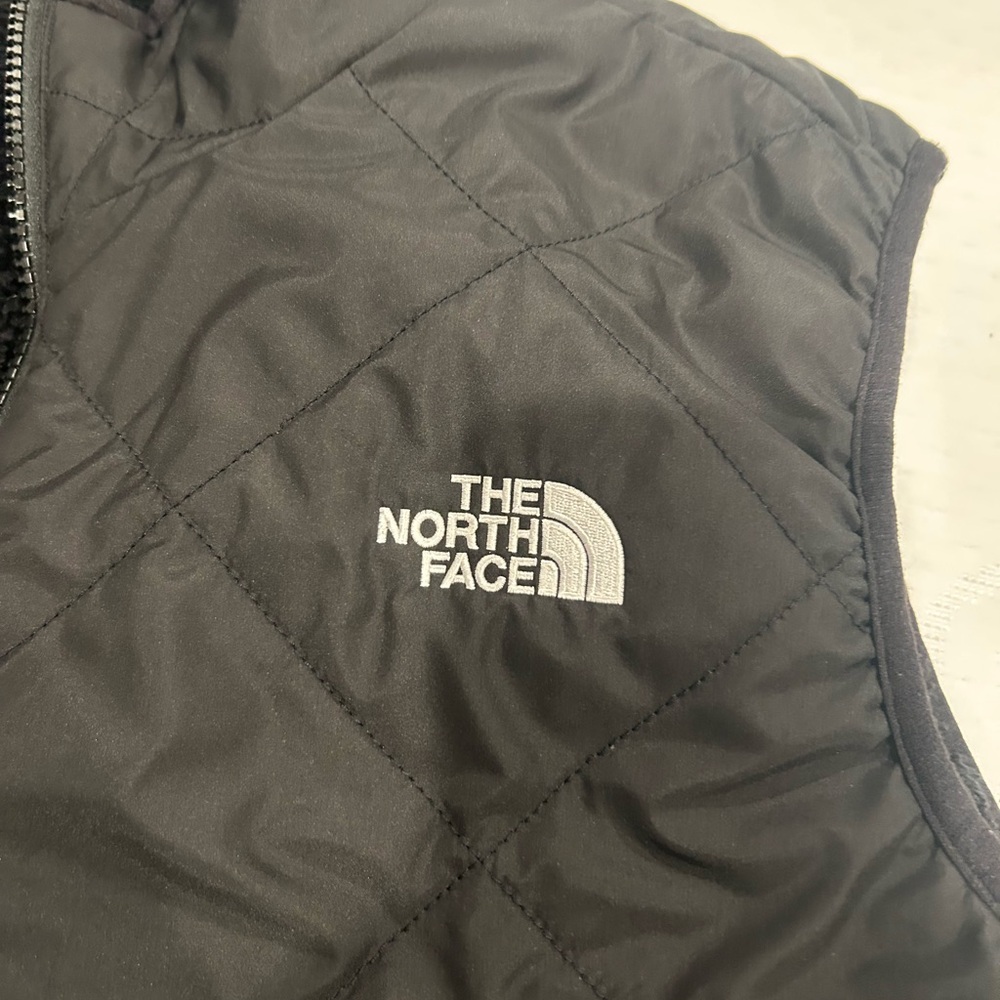 The North Face Black Quilted Vest